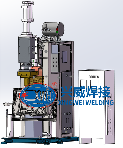 50 KVA Semi Automatic Pneumatic Resistance Spot Projection Welding Machine