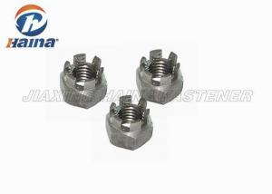 Buy cheap DIN 935 Hex Metric Coarse Slotted Stainless Steel Castle Nuts For Military product