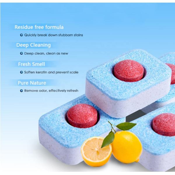 Printing Powerball Dishwashing Dishwasher Soap Tablets 30*40mm