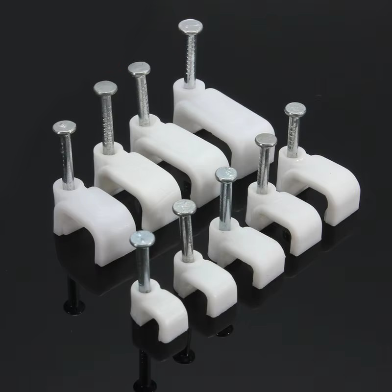 Plastic Nylon Cable Fixing Clip Holder Wire Fixed Clips