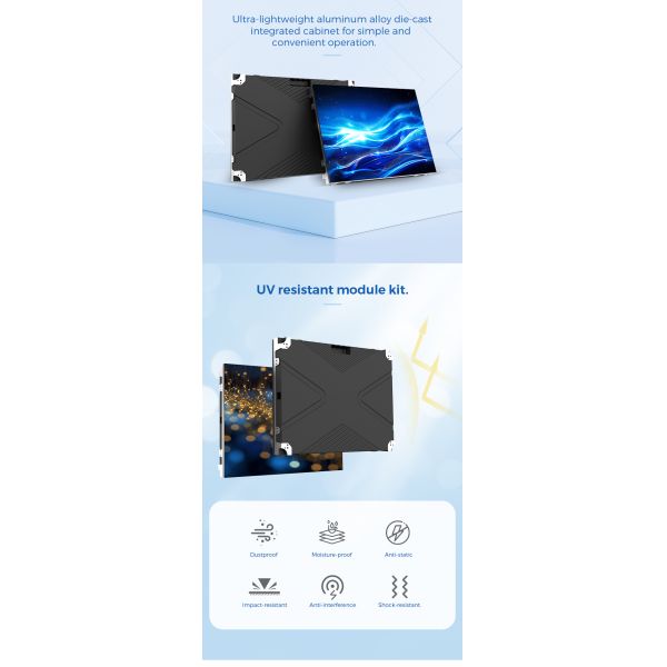 High Performance Customized P2.5 Full Color LED Display Screen Advertising Indoor LED Screen