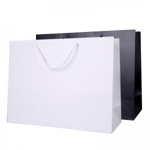 Buy cheap Personalised Printed Paper Shopping Bags With Handle 13*19*6cm product