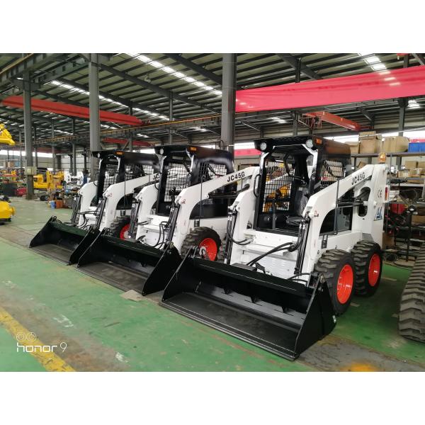 Hydraulic Control System JC45 Skid Steer Loader 700kg Capacity and Compact Design