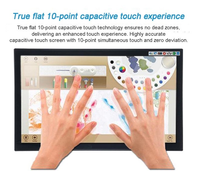 13.3 inch OEM/ODM IP65 Waterproof Linux/win 10 11 Industrial Android-Based Control Display Capacitive Embedded/Wall-Mounted Fanless All in One