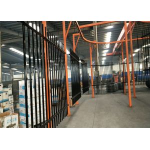 Buy cheap Hot Dipped Galvanized Garrison Fence Panels Square Pipe Welded Steel Fence product