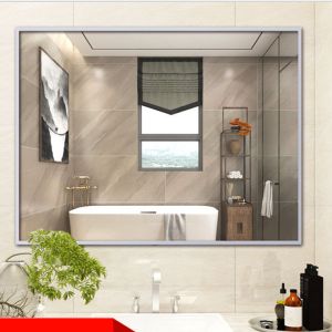 Buy cheap Customized LED Tempered Glass Bathroom Mirror 5mm Silvered product