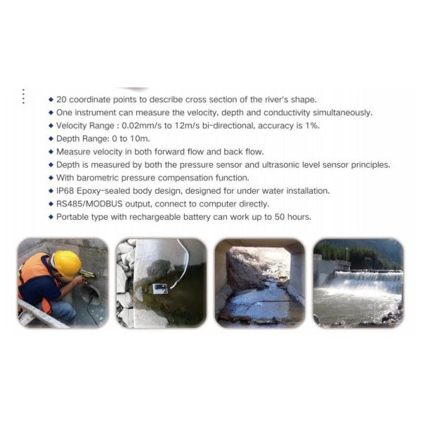 4-20MA Partially Filled Pipe Doppler Flow Meter