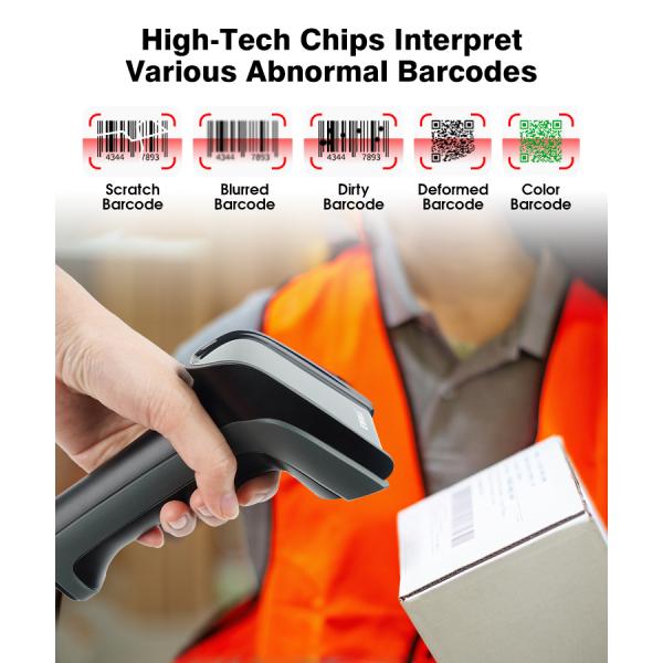 Luckydoor Pos Scanners Qr Code Scanner with Usb Cable 2d Barcode Scanner for Pos Systems