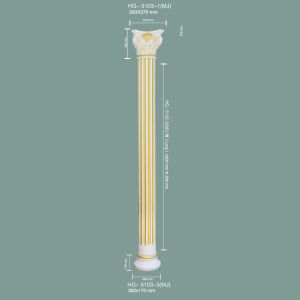 Buy cheap PU Roman Column HG-5103 product