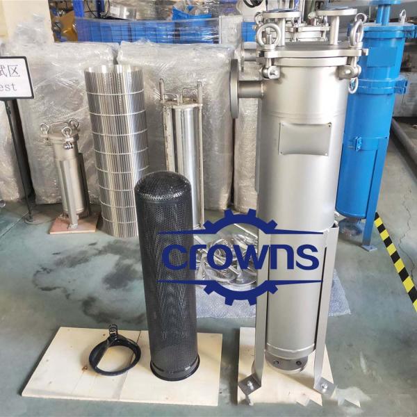 High Quality Stainless Steel Liquid Single Bag Filter Housing Industrial Filtration Equipment