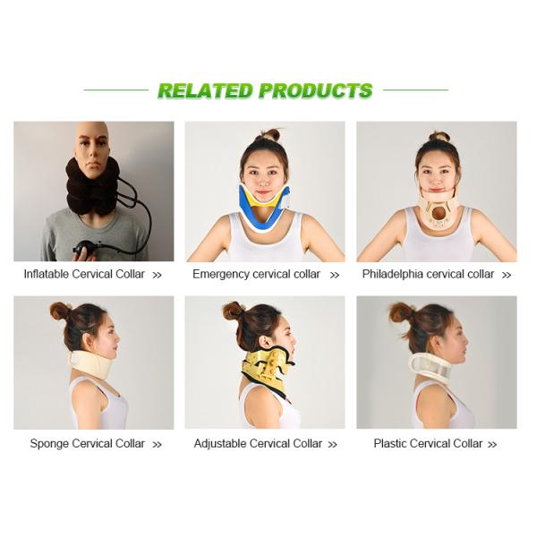 Good selling cervical collar plastic Philadelphia collar neck collar