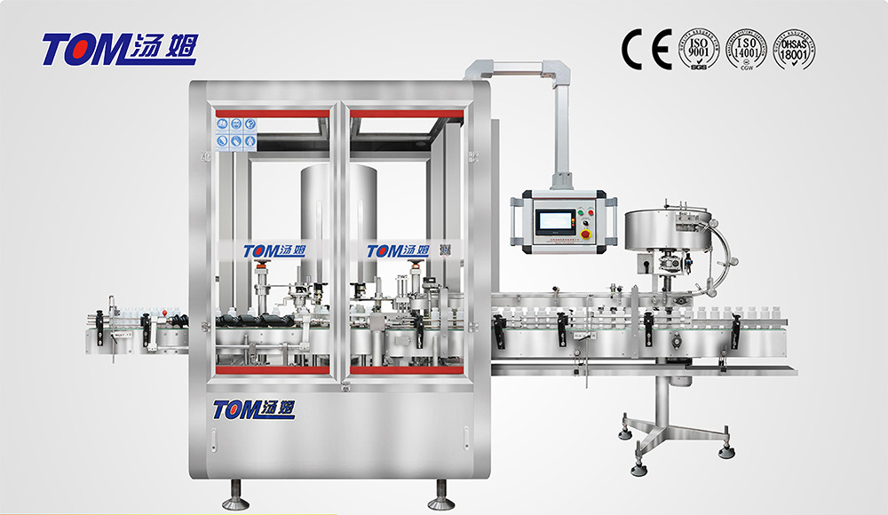 6000BPH 6 Heads Rotary Capping Machines Fully Automatic