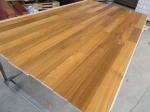 Jointed 2230mm Myanmar Teak Engineered Parquet Flooring, Natural Color And Semi