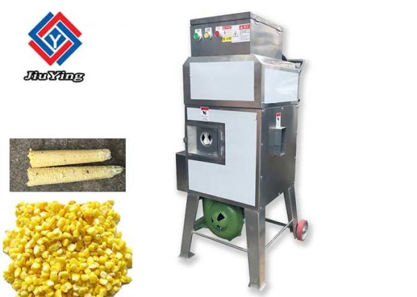Quality 700*600*1250mm Fresh Corn Thresher Machine For Food Factory High Efficiency for sale