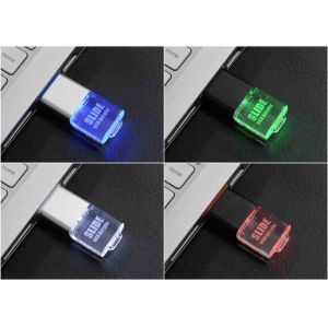 Buy cheap Engraving Logo Led Light Crystal Usb Stick Oem Odm product