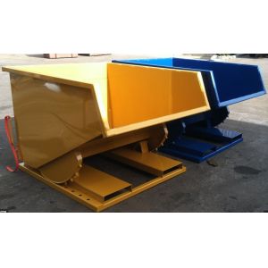 Buy cheap Medium Duty Steel Self Dumping Hopper Stackable For Construction product