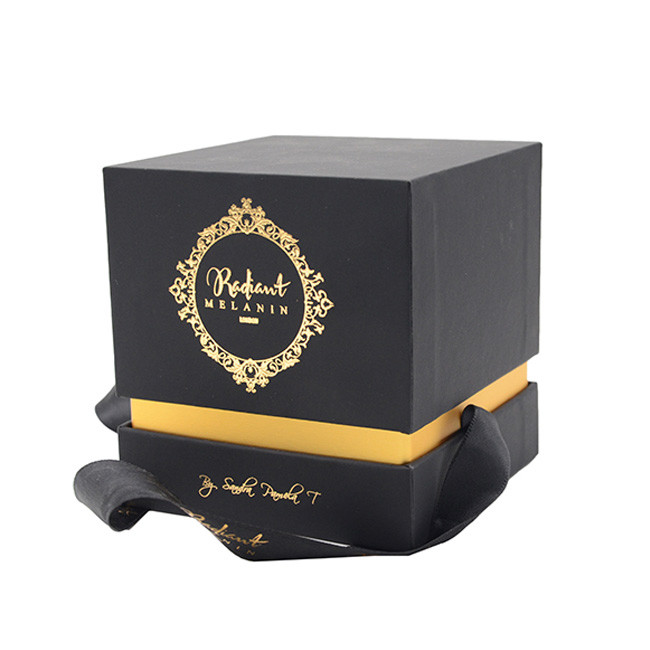 Buy cheap Matte Lamination Cardboard Candle Boxes 1200gsm Paperboard CMYK product