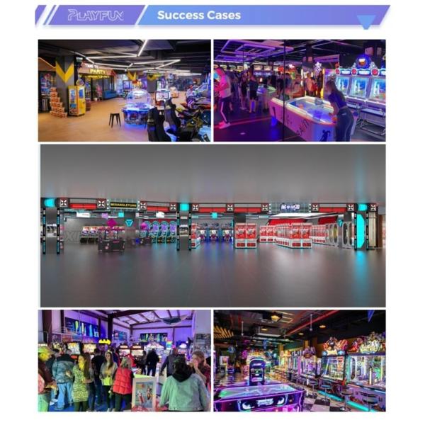 Sweet Candy Claw Crane Coin Operated Arcade Game Machine 4