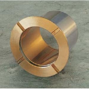 Buy cheap CuPb10Sn10 Track Roller Bearing , Welding Steel Flange Bushing Customizable product