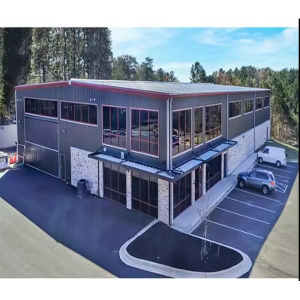 Custiomized Color Workshop Sheds Pre Engineered Structure Steel Frame House