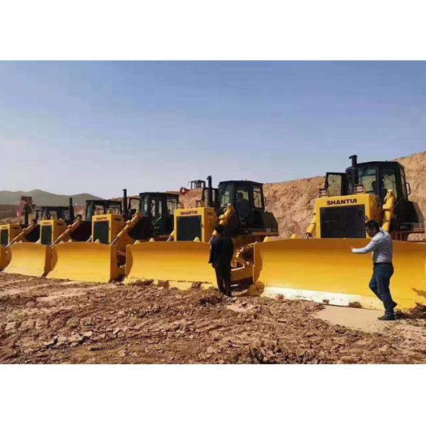 257KW Yellow Rock Crawler Bulldozer Road Construcion Machinery SD32W Model
