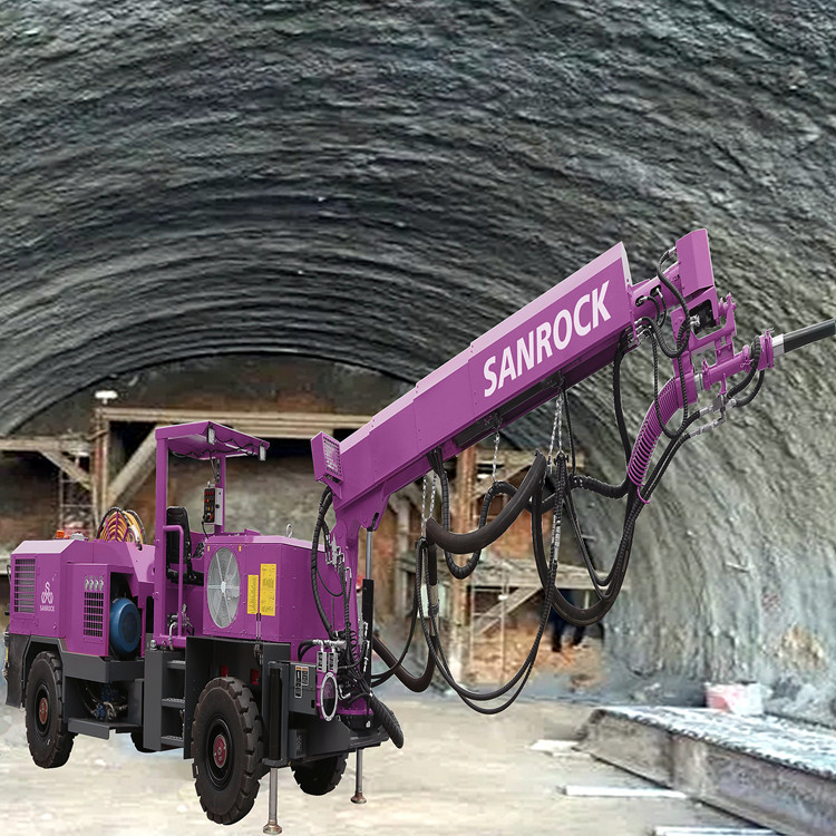 Underground Tunnel Automatic Concrete Shotcrete Machine Hydraulic Jumbo Drilling Rig