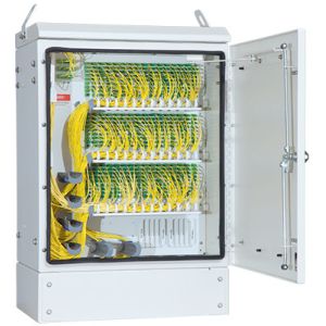 Buy cheap Durable Fiber Optic Distribution Cabinet Direct Connect 432 Convenient Maintenance product