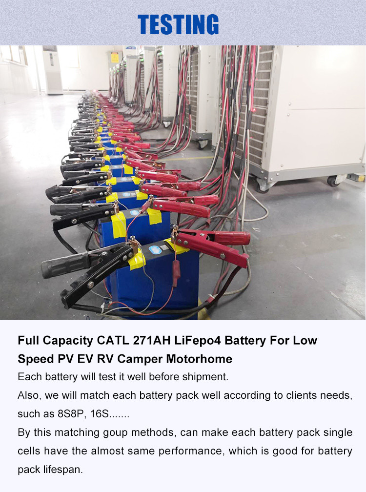 CATL 3.2V 280AH Lifepo4 Battery Cell For Solar Energy Golft Cart
