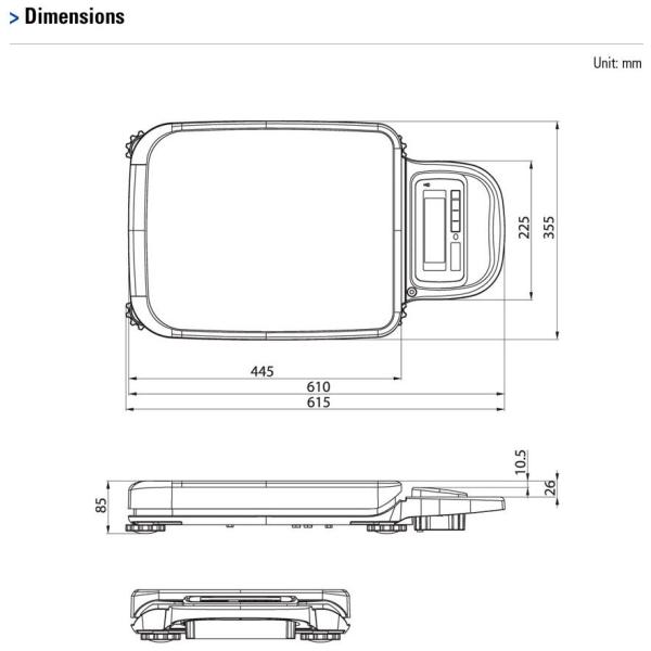 30kg Bench Weighing Scale