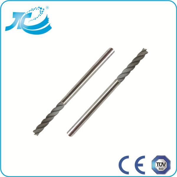 45 Helix And HRC 55 Degree Solid Carbide End Mill , High Performance End Mills