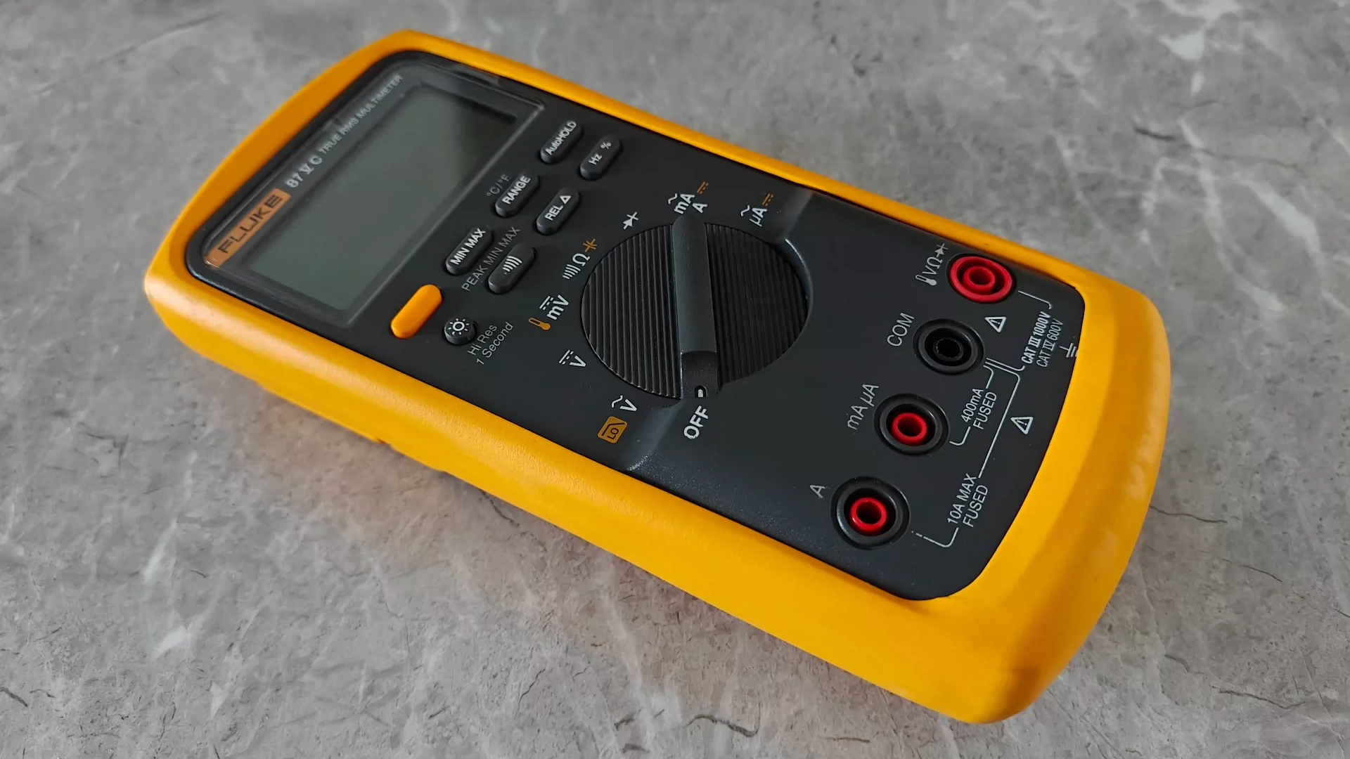 True-RMS Fluke 87V Multifunction Tester 1000V 10A 6000/19999 Count CAT IV 600V CAT III 1000V