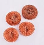 Buy cheap Antibacterial Pure Copper Mesh Wool , Strong Decontamination Scouring Pads Bulk product