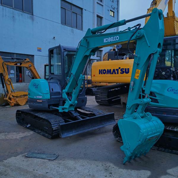 Buy cheap Secondhand Mini Kobelco Excavator Crawler Kobelco Sk55sr Digger product