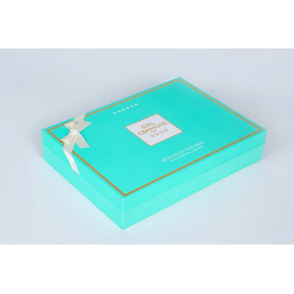 Buy cheap FSC Rigid Cardboard Gift Boxes Custom Printed Gold Foil product