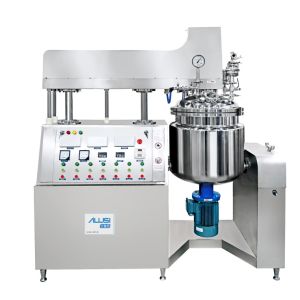 Buy cheap 75 Kw Cosmetic Lotion Homogenizer 220V Vacuum Emulsifier Mixer product