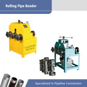 China Universal Type Electric Pipe Rolling Machine Bender For Round And Square Pipe on sale