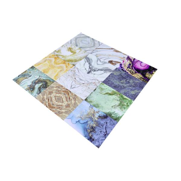 Interior Walls Decor PVC Marble Sheet 3D Printing UV Board