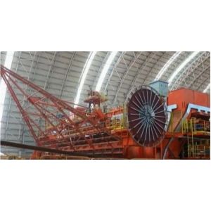 Buy cheap Drum Reclaimers Bulk Cargo Handling Equipment For Coal Terminal product