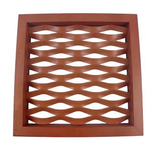 Buy cheap Custom Design Shape Expanded Aluminum Mesh Ceiling With Spraying Coated product