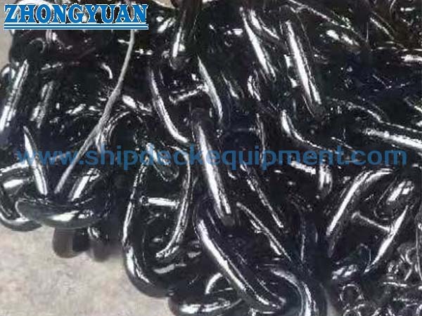 Class Approval U1 U2 U3 Flash Butt Welded Stud Link Marine Anchor Chain