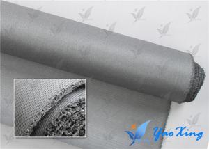 Buy cheap 0.4mm Sliver Gray PU Coated Fabric For Fire Doors And Fire Curtains product