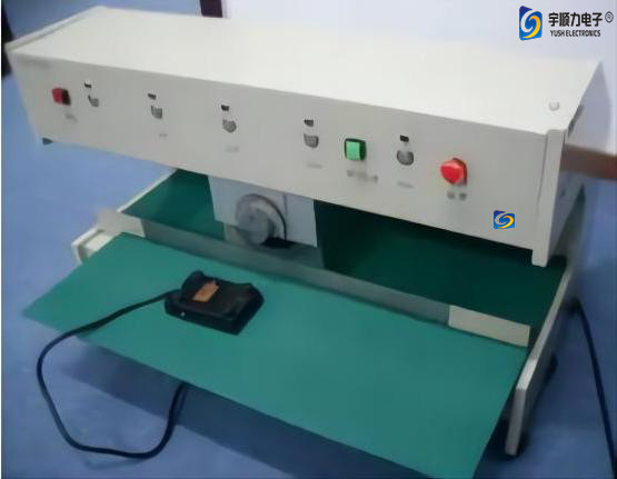 China Steel 110V AC 300mm/S 400mm PCB V Cut Machine on sale