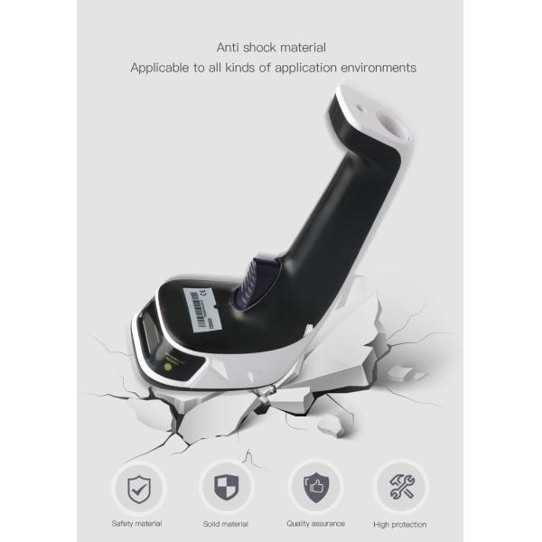 25% Print Contrast Signal 2D Barcode Scanner Wireless Android Handheld Ergonomic