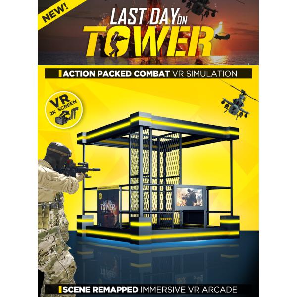 220v 9D Virtual Reality Simulator Shooting Games Resolution 2160 X 1200 Pixels