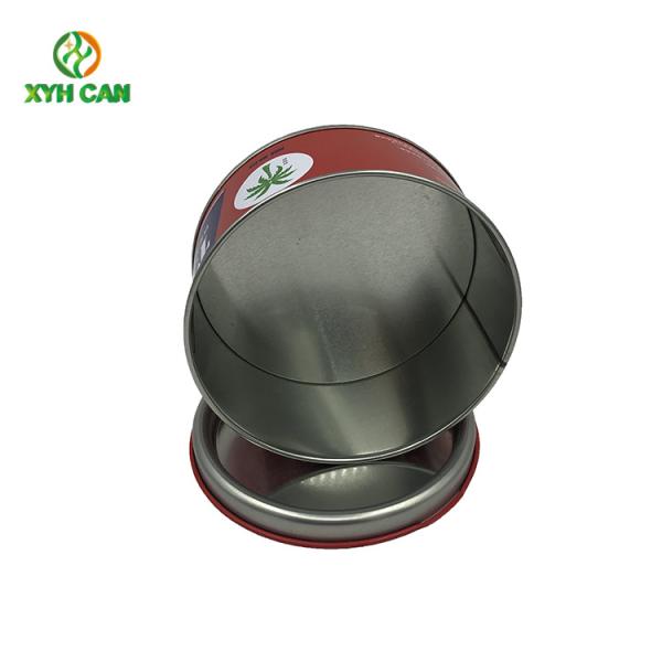 Wax Tin Can Matting Car Round Packaging Container CMYK Offset Printing