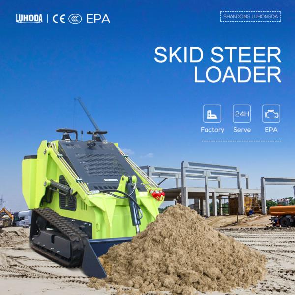 Hot Cheap Mini Diesel Tracked Skid Steer Loader Mini Skid Loader Suppliers