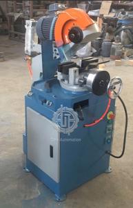 Buy cheap Pneumatic 190kg 90 Degree Automatic Tube Cutting Machine Manual Feeding product