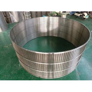 Buy cheap Smooth Edge Treatment Wedge Wire Baskets with High Weave Density product