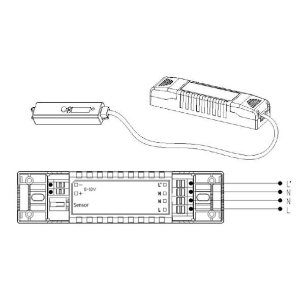 US Market MC103S DC Sensor 1-10v Interface for Corridor Function