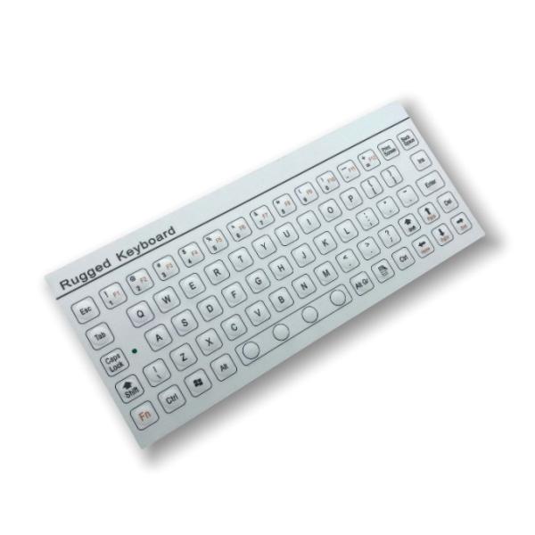 Mini Industrial Panel Mounted Keyboard F8 Lightweight Keyboard 68 Keys 470g